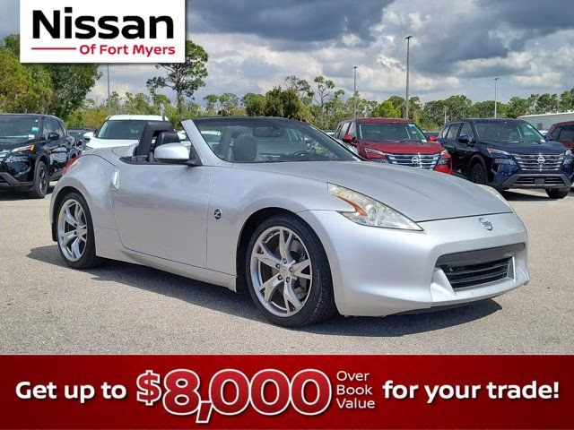 2011 Brilliant Silver Metallic Nissan 370Z Touring RWD Convertible