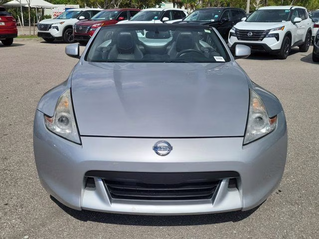 2011 Brilliant Silver Metallic Nissan 370Z Touring RWD Convertible