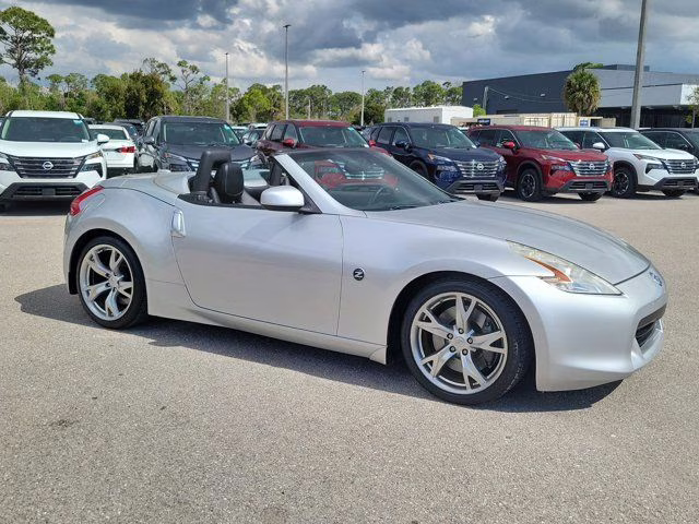 2011 Brilliant Silver Metallic Nissan 370Z Touring RWD Convertible
