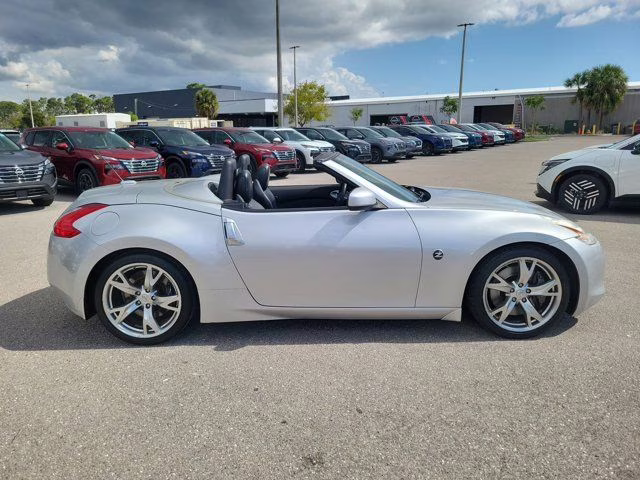 2011 Brilliant Silver Metallic Nissan 370Z Touring RWD Convertible
