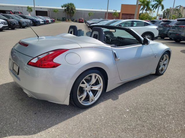 2011 Brilliant Silver Metallic Nissan 370Z Touring RWD Convertible