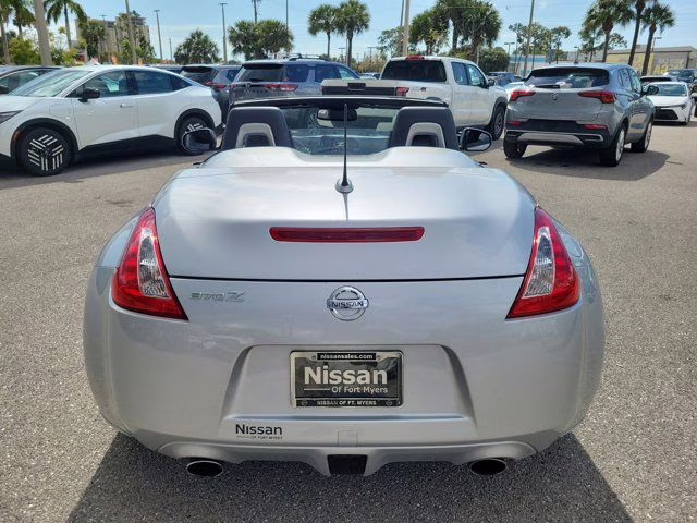 2011 Brilliant Silver Metallic Nissan 370Z Touring RWD Convertible