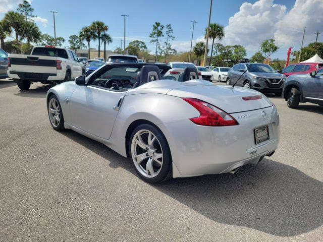 2011 Brilliant Silver Metallic Nissan 370Z Touring RWD Convertible