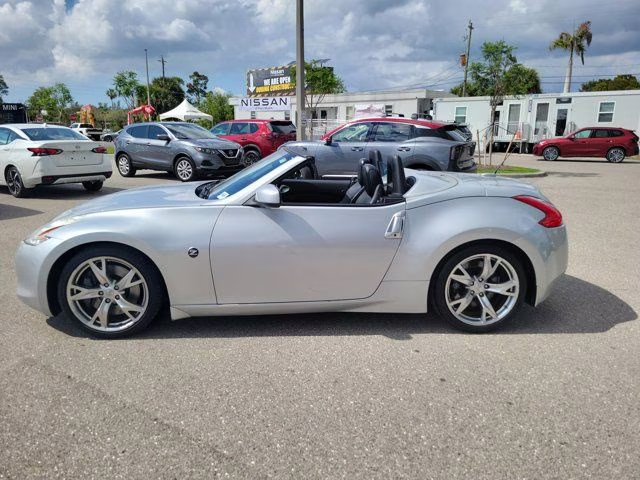 2011 Brilliant Silver Metallic Nissan 370Z Touring RWD Convertible