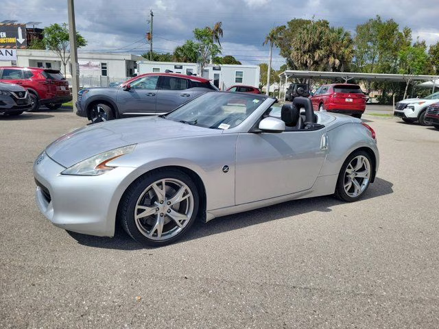 2011 Brilliant Silver Metallic Nissan 370Z Touring RWD Convertible