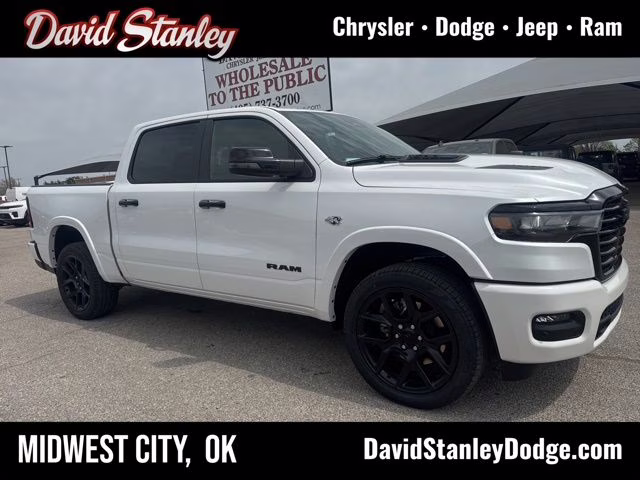 2026 Ivory White Ram 1500 Laramie 4X4 Truck