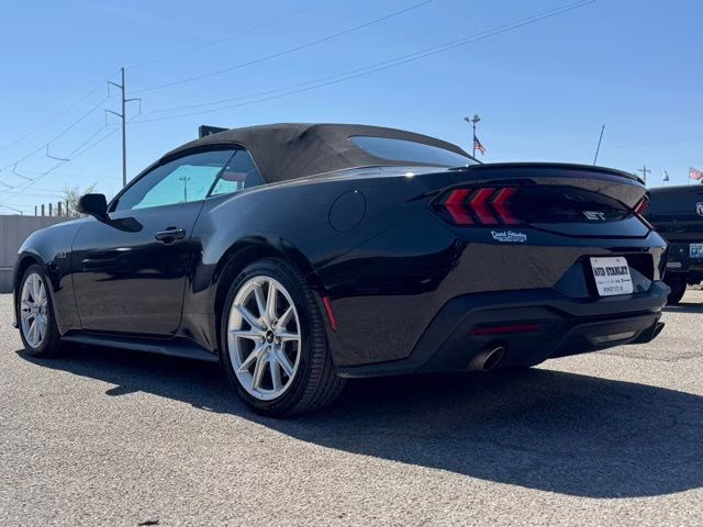 2024 Shadow Black Ford Mustang GT Premium RWD Convertible