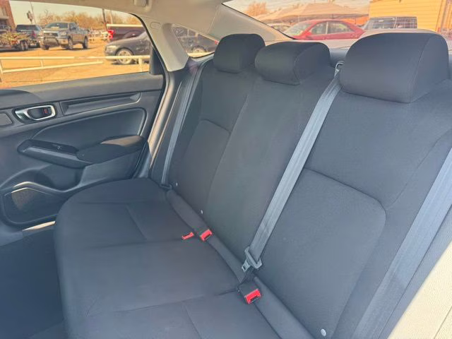 2022 Platinum White Pearl Honda Civic LX FWD Sedan