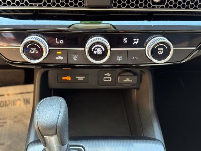 2022 Platinum White Pearl Honda Civic LX FWD Sedan