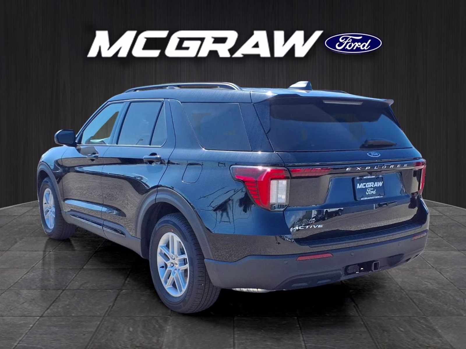2026 Black Metallic Ford Explorer Active RWD SUV