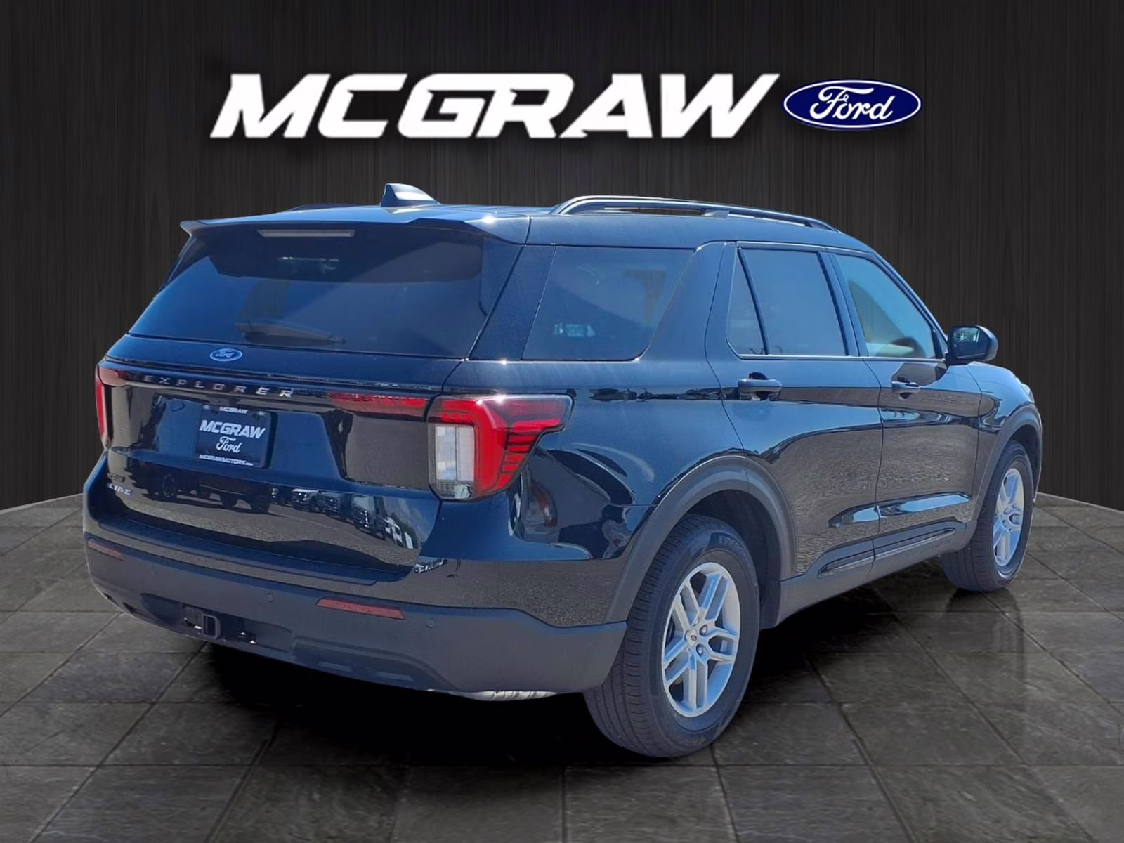 2026 Black Metallic Ford Explorer Active RWD SUV