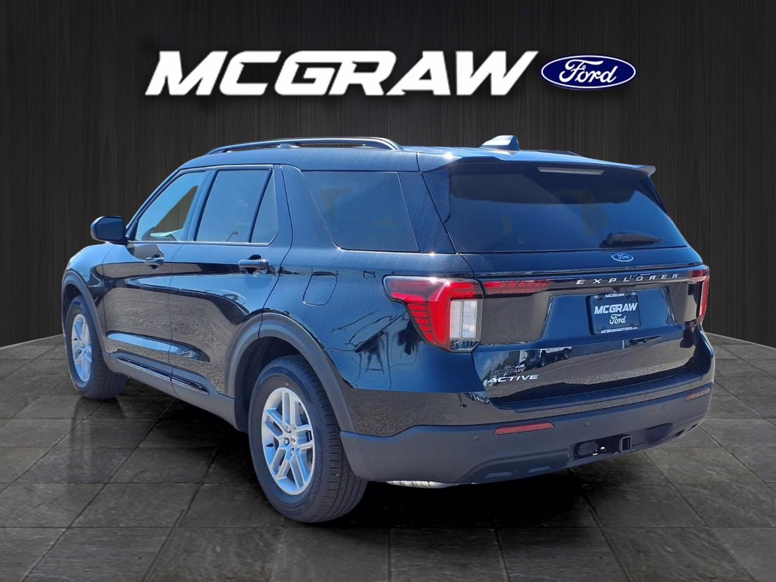 2026 Black Metallic Ford Explorer Active RWD SUV