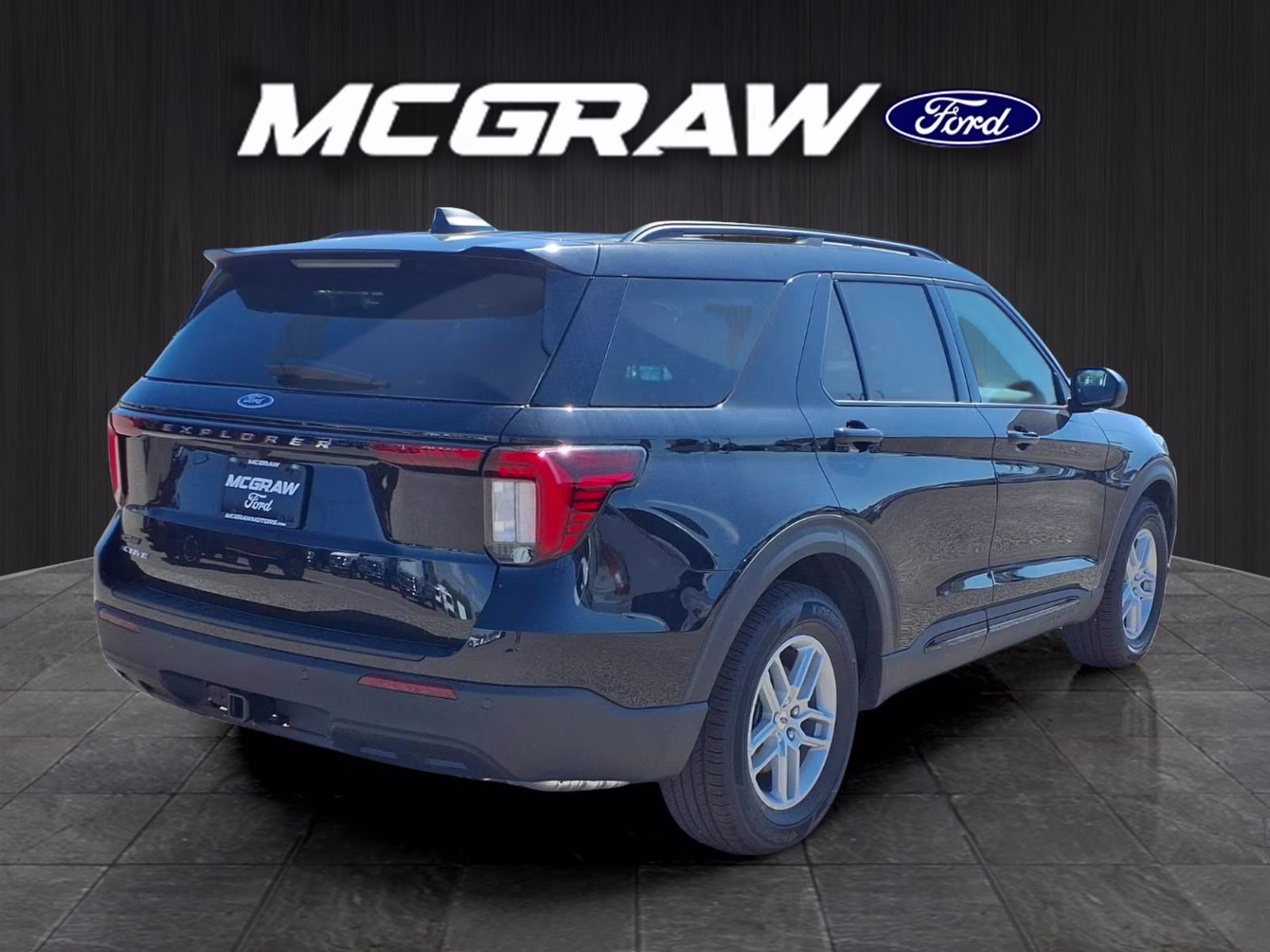 2026 Black Metallic Ford Explorer Active RWD SUV