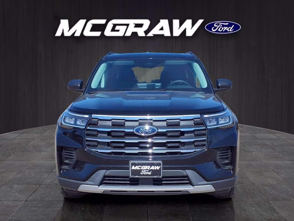 2026 Agate Black Metallic Ford Explorer Active w/200A Pkg RWD SUV