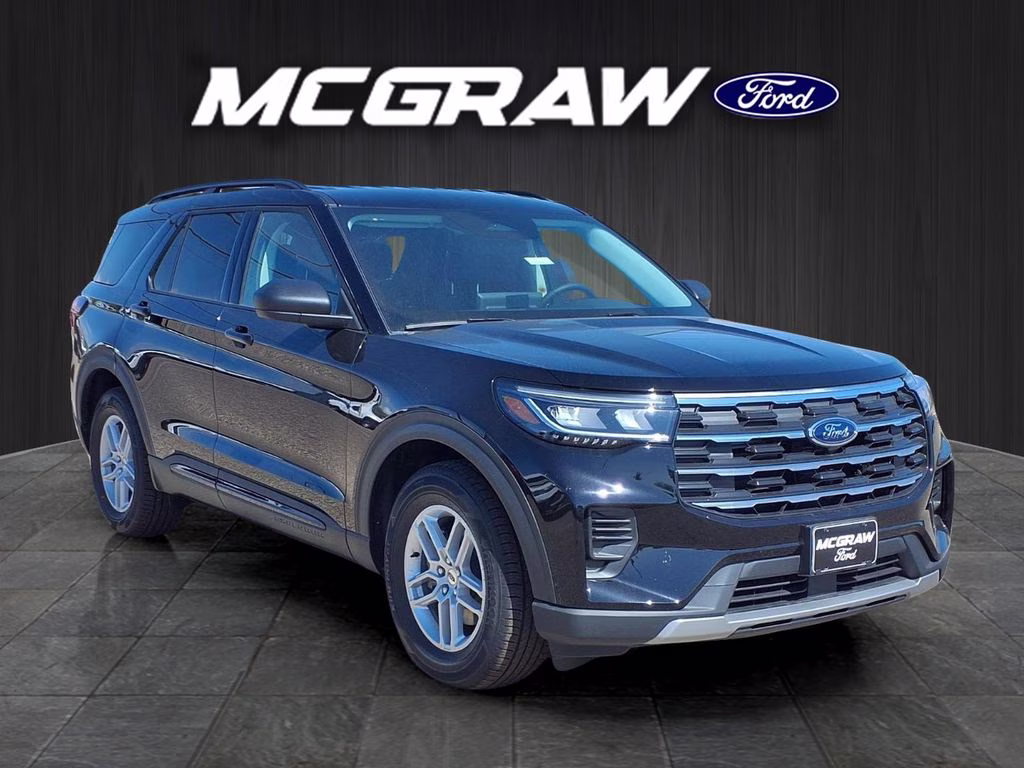 2026 Agate Black Metallic Ford Explorer Active w/200A Pkg RWD SUV