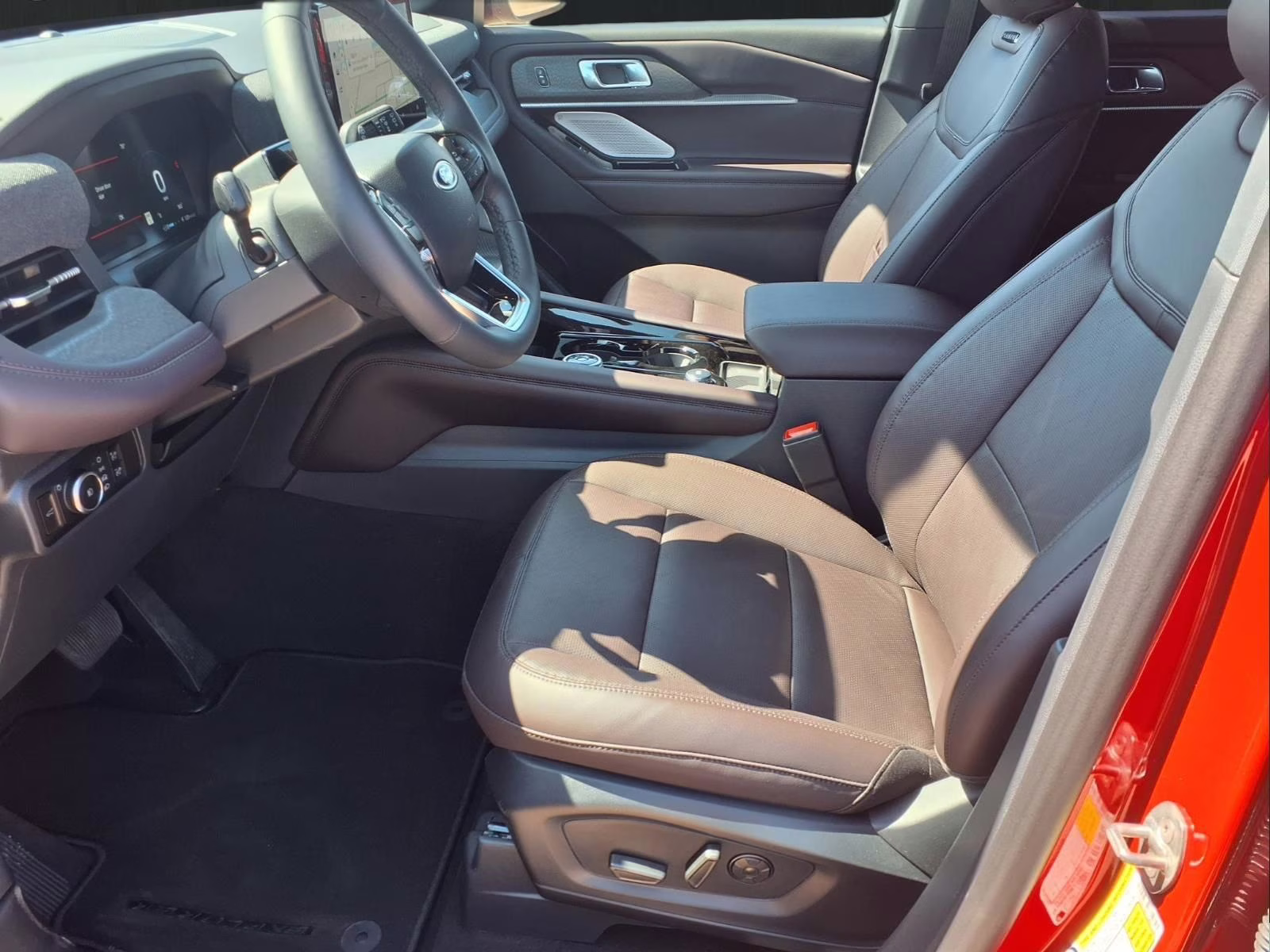 2026 Red Metallic Ford Explorer Platinum RWD SUV