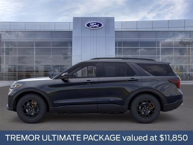 2026 Black Metallic Ford Explorer Tremor 4X4 SUV