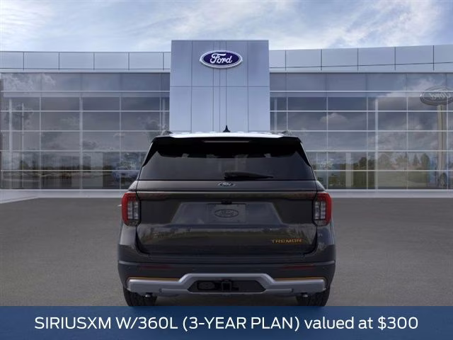2026 Black Metallic Ford Explorer Tremor 4X4 SUV