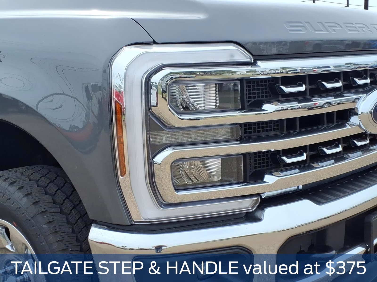 2026 Gray Metallic Ford Super Duty F-350 SRW Lariat 4X4 Truck