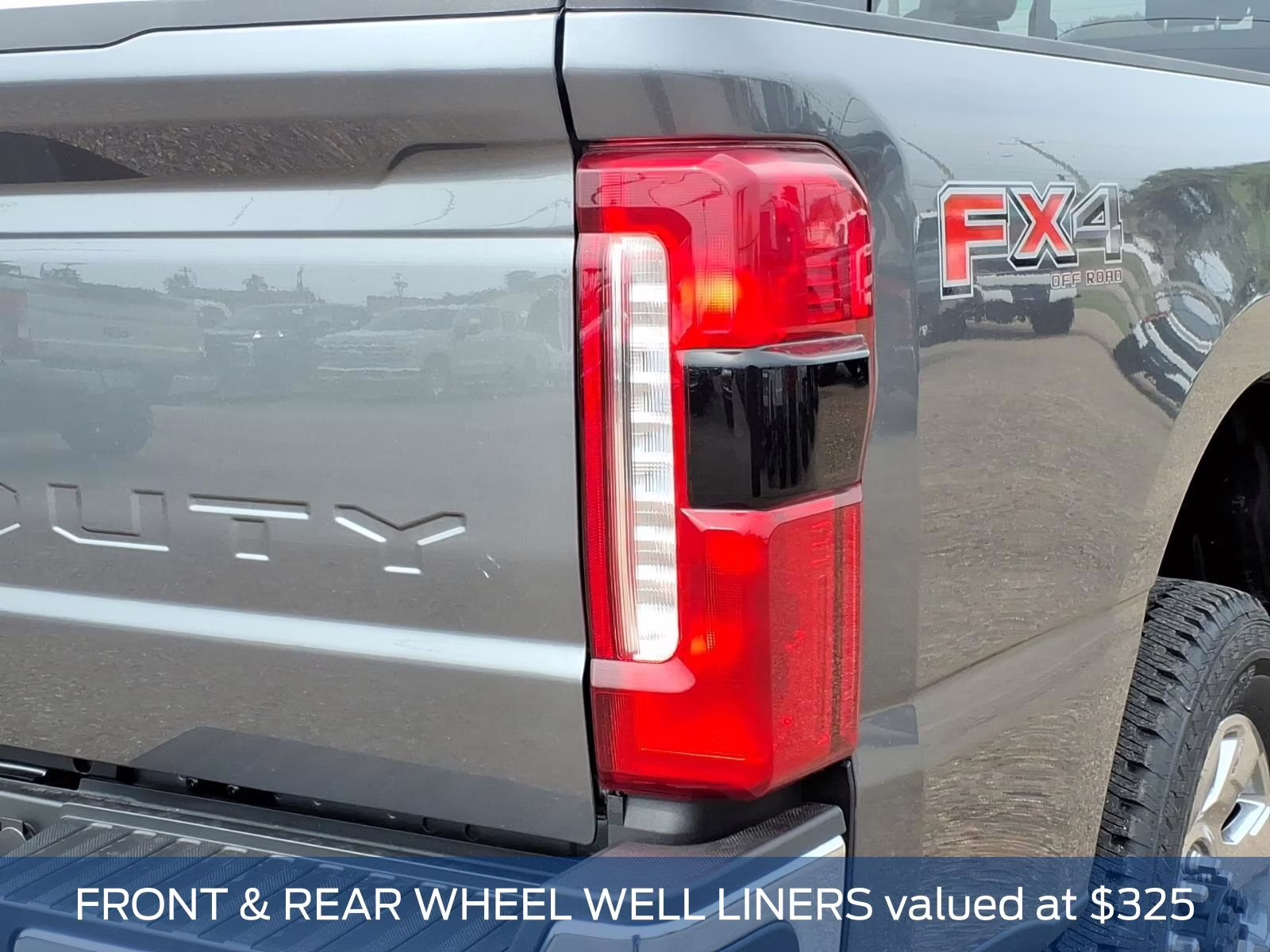 2026 Gray Metallic Ford Super Duty F-350 SRW Lariat 4X4 Truck