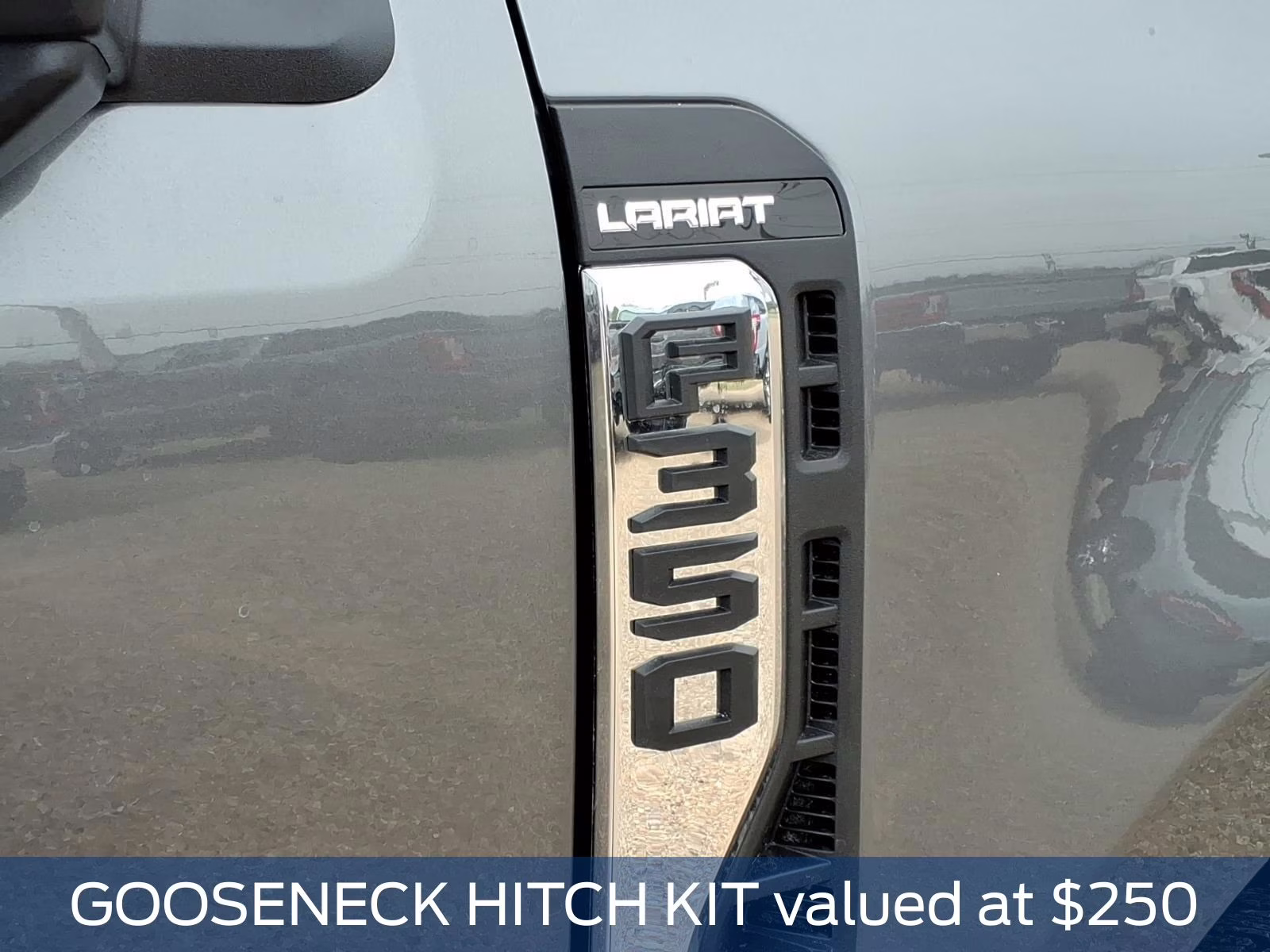 2026 Gray Metallic Ford Super Duty F-350 SRW Lariat 4X4 Truck