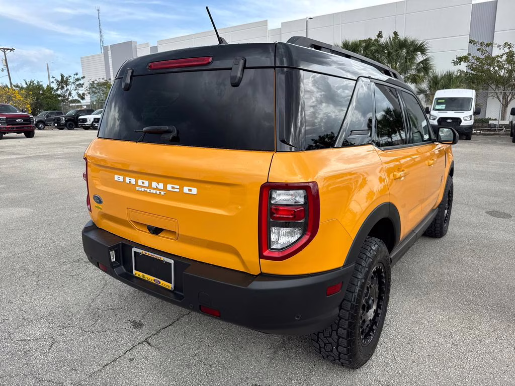 2022 Orange Metallic Ford Bronco Sport Badlands 4X4 SUV