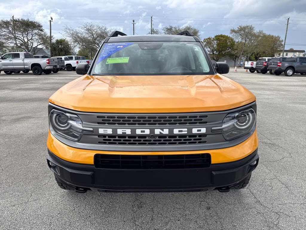 2022 Orange Metallic Ford Bronco Sport Badlands 4X4 SUV