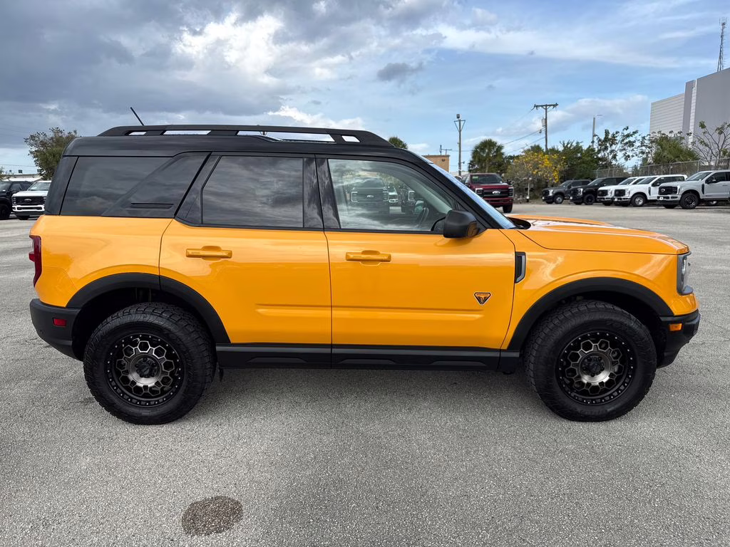 2022 Orange Metallic Ford Bronco Sport Badlands 4X4 SUV