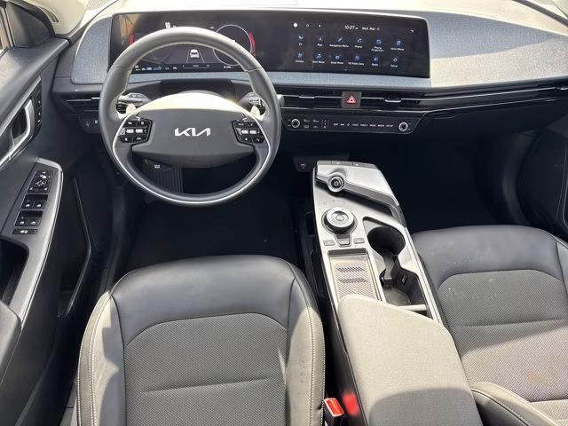 2024 Snow White Pearl Kia EV6 Light Long Range RWD SUV