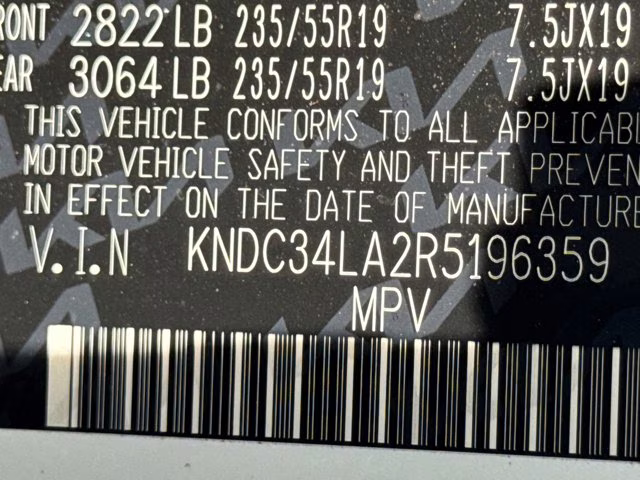 2024 Snow White Pearl Kia EV6 Light Long Range RWD SUV