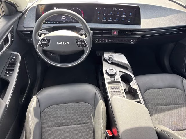 2024 Snow White Pearl Kia EV6 Light Long Range RWD SUV