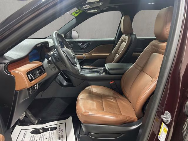 2023 Diamond Red Metallic Tinted Clearcoat Lincoln Aviator Reserve AWD SUV