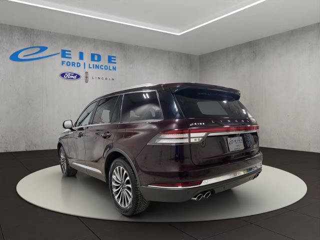 2023 Diamond Red Metallic Tinted Clearcoat Lincoln Aviator Reserve AWD SUV