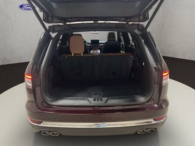 2023 Diamond Red Metallic Tinted Clearcoat Lincoln Aviator Reserve AWD SUV