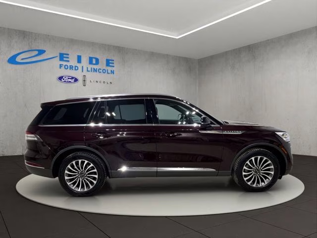 2023 Diamond Red Metallic Tinted Clearcoat Lincoln Aviator Reserve AWD SUV