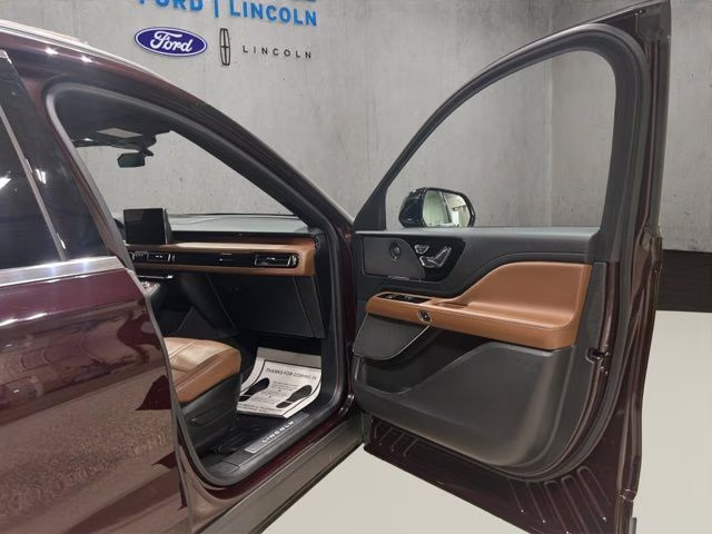 2023 Diamond Red Metallic Tinted Clearcoat Lincoln Aviator Reserve AWD SUV