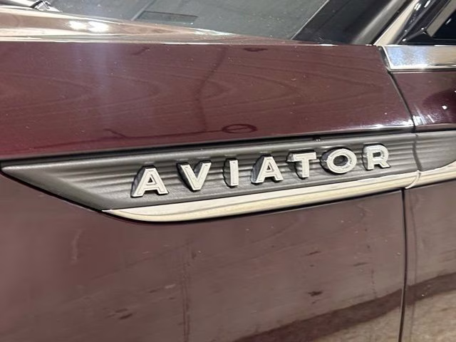 2023 Diamond Red Metallic Tinted Clearcoat Lincoln Aviator Reserve AWD SUV