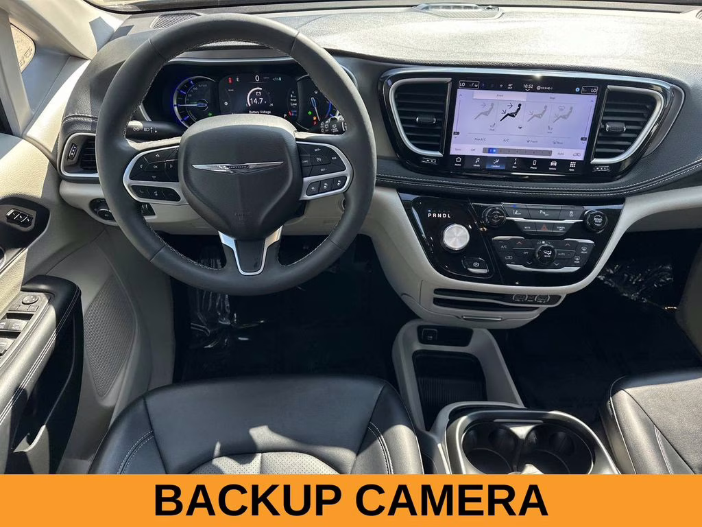 2024 Diamond Black Crystal Pearlcoat Chrysler Pacifica Hybrid Select FWD Van