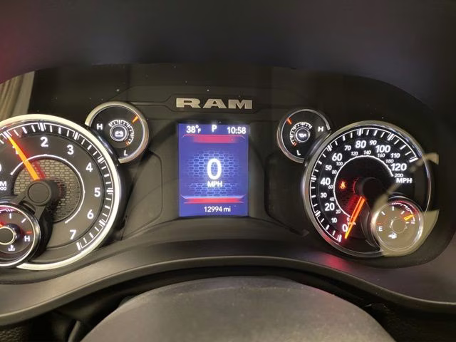 2025 Diamond Black Crystal Pearlcoat Ram 1500 Big Horn/Lone Star 4X4 Truck