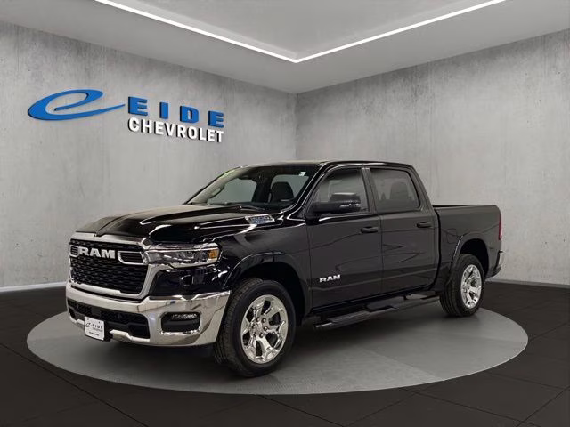 2025 Diamond Black Crystal Pearlcoat Ram 1500 Big Horn/Lone Star 4X4 Truck