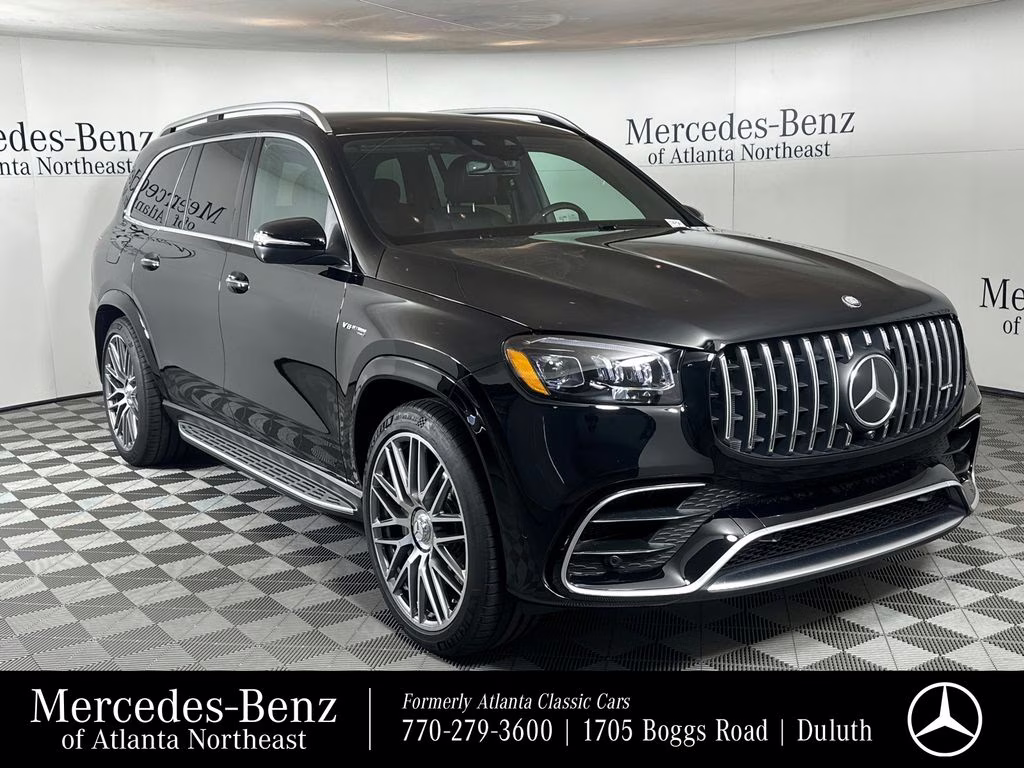2026 Black Mercedes-Benz GLS GLS 63 AMG AWD SUV