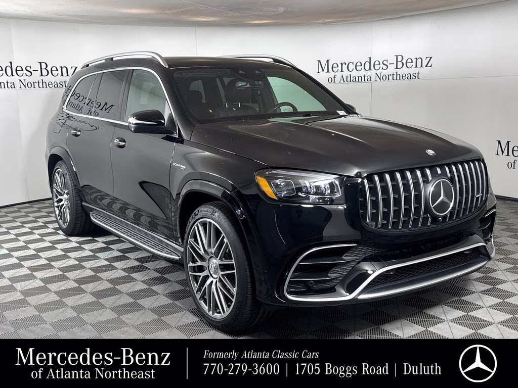 2026 Black Mercedes-Benz GLS GLS 63 AMG AWD SUV