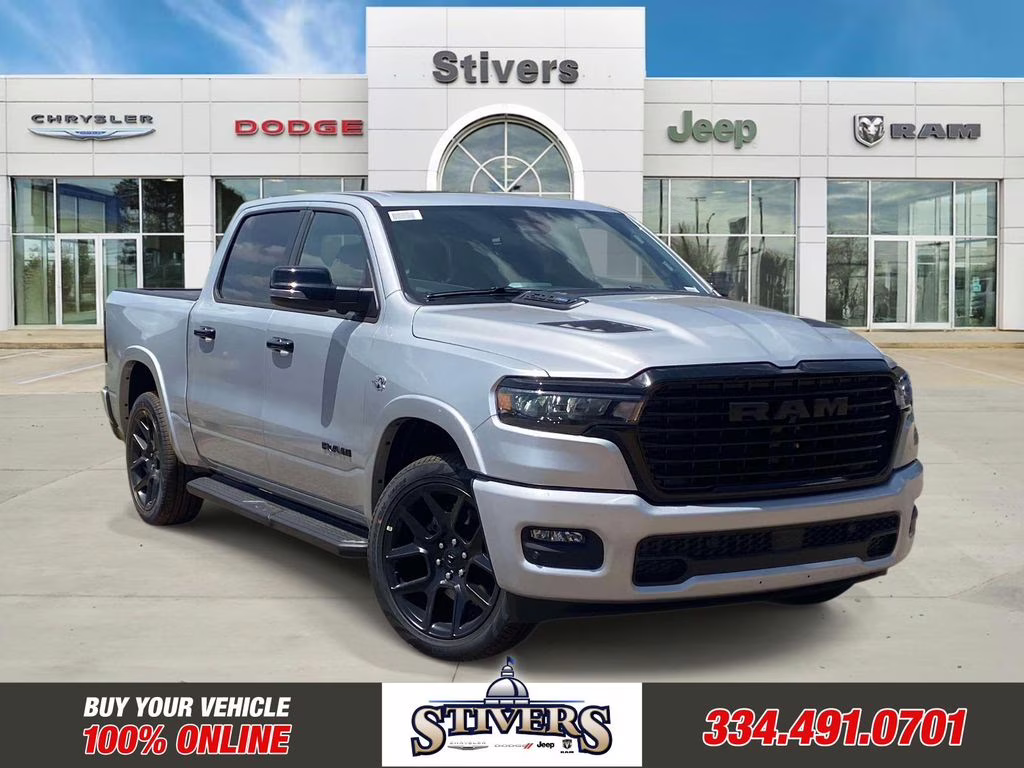 2026 Silver Zynith Ram 1500 Laramie 4X4 Truck