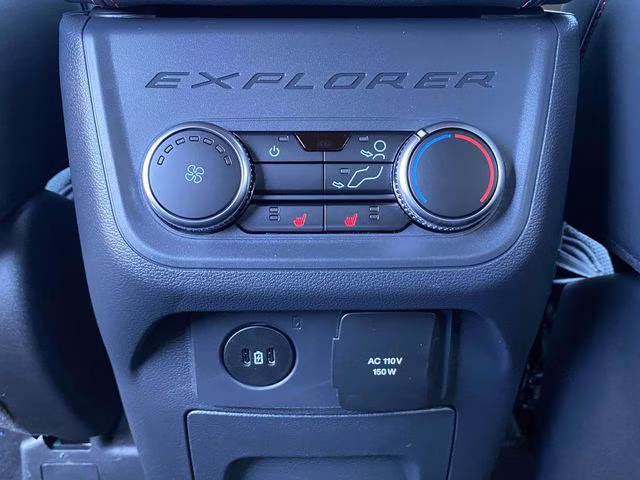 2026 White Metallic Ford Explorer ST 4X4 SUV