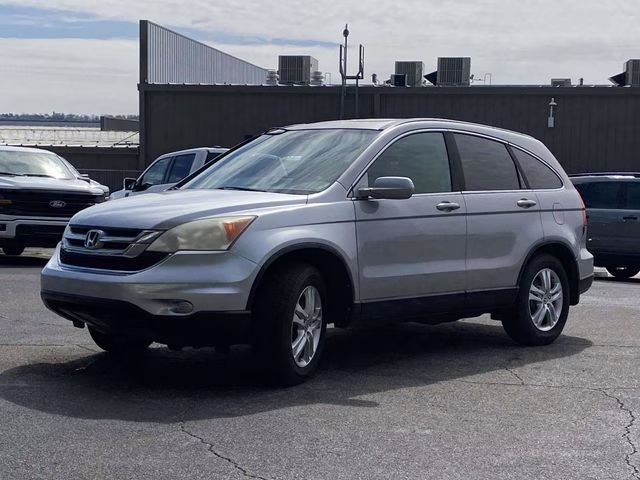 2010 Alabaster Silver Metallic Honda CR-V EX-L 4X4 SUV