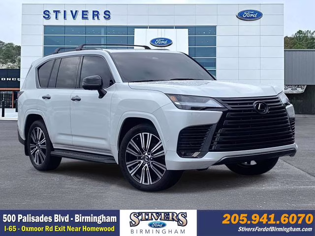 2025 Eminent White Pearl Lexus LX 700h Luxury 4X4 SUV