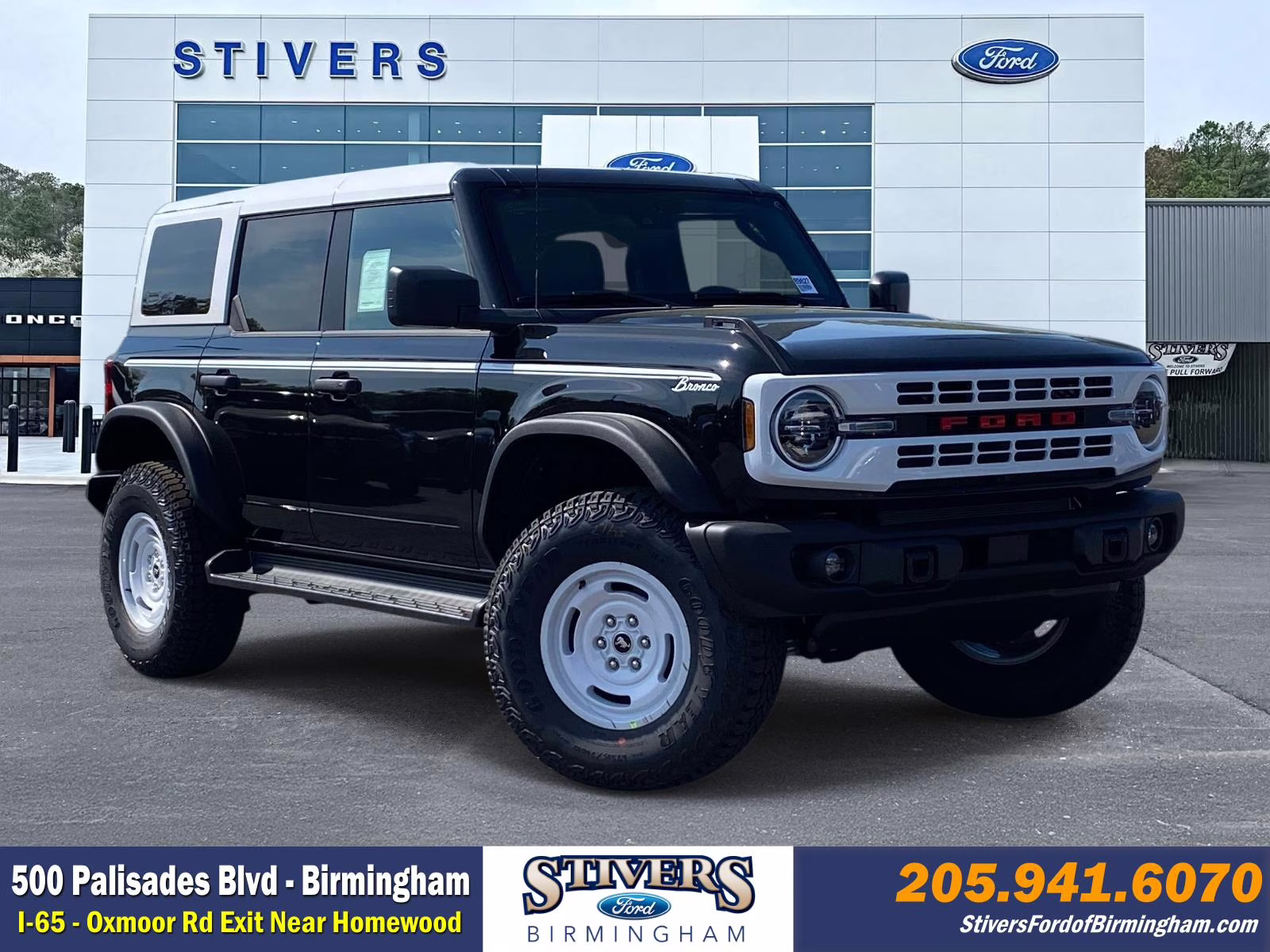 2026 Shadow Black Ford Bronco Heritage Edition 4X4 SUV