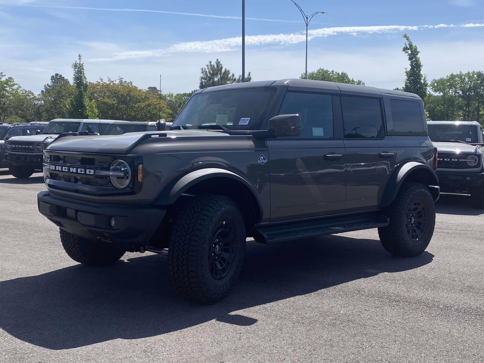 2026 Gray Ford Bronco Outer Banks 4X4 SUV
