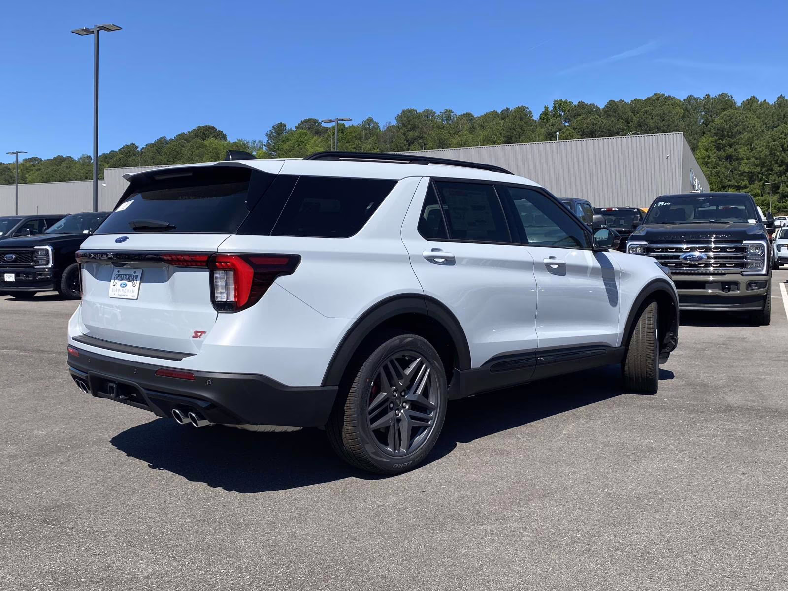 2026 White Metallic Ford Explorer ST 4X4 SUV