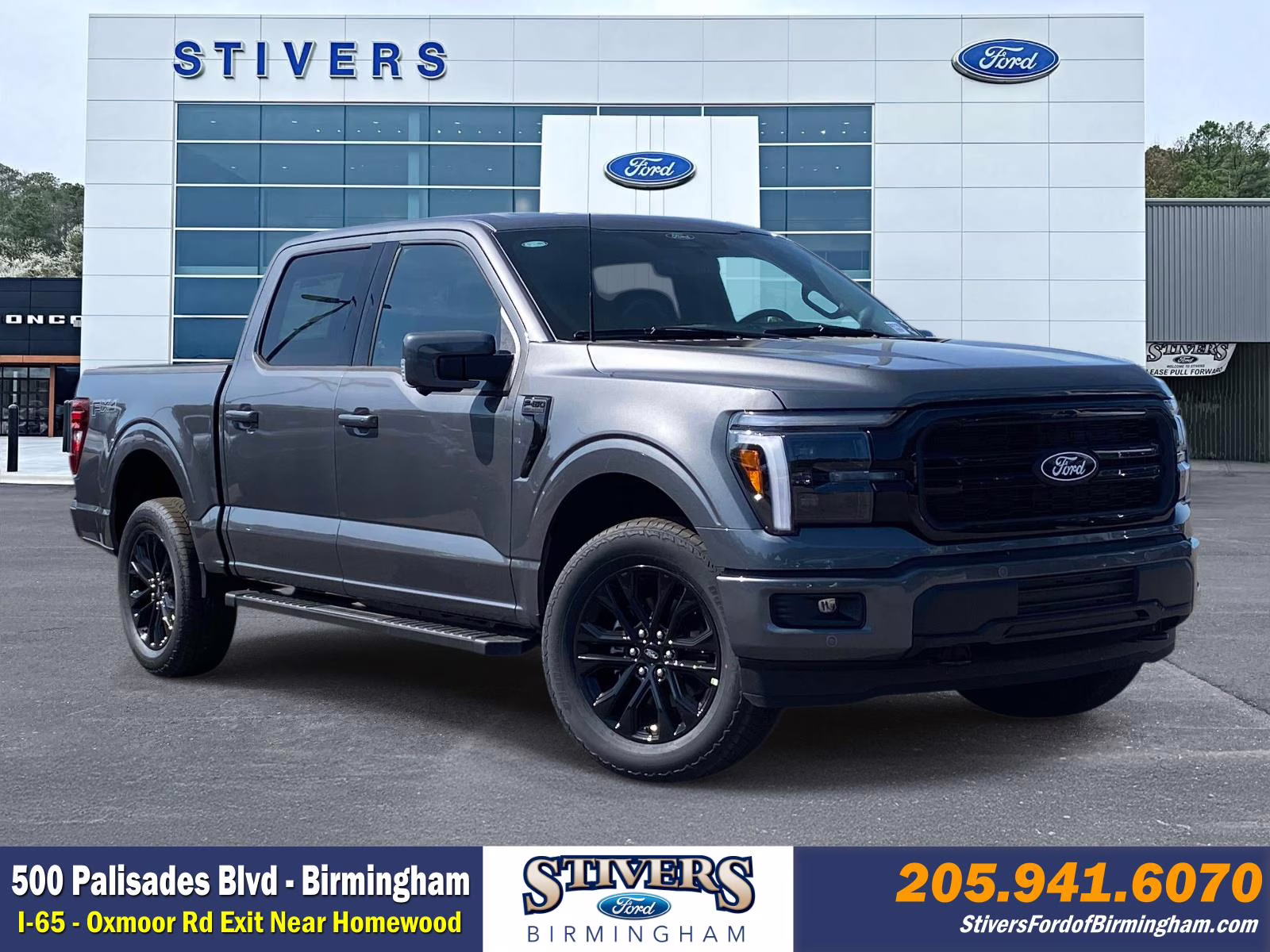 2026 Gray Metallic Ford F-150 Lariat 4X4 Truck